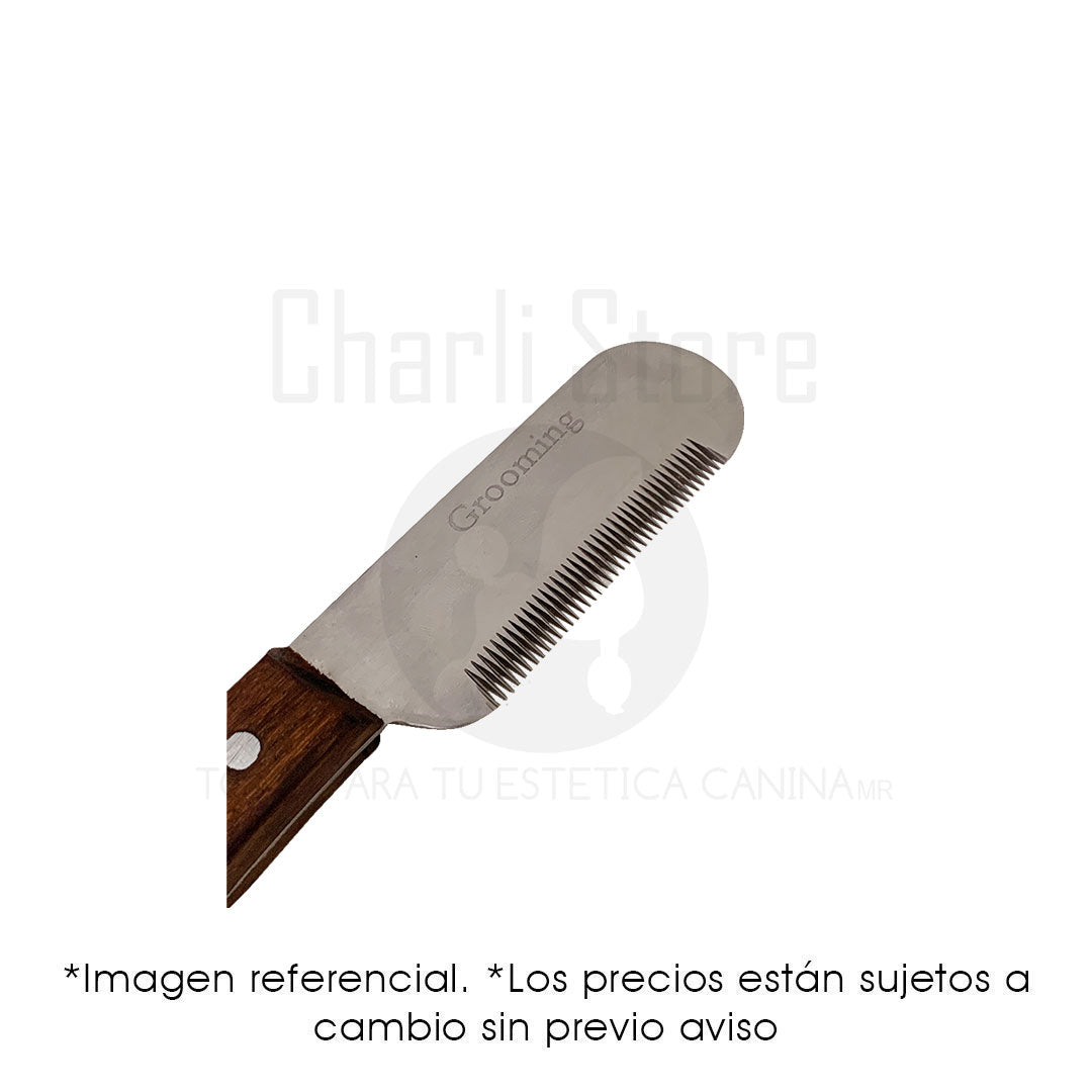 Grooming Set Stripping 3 Piezas Mango De Madera
