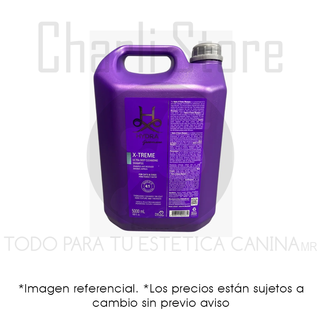 SHAMPOO DE LIMPIEZA EXTREMA 5 LTS HYDRA X-TREME