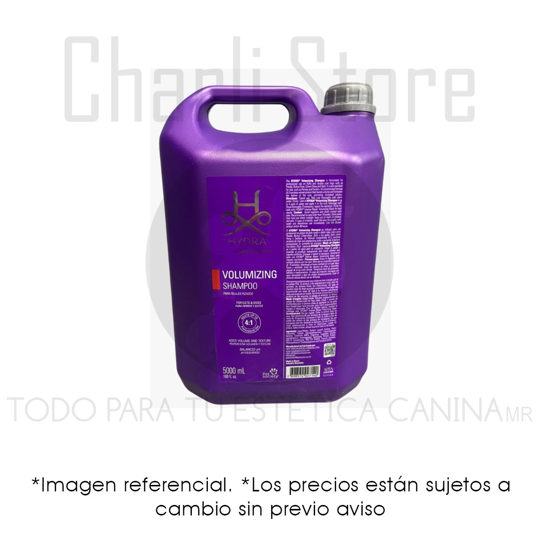 SHAMPOO VOLUMINIZADOR 5 LTS HYDRA VOLUMIZING SHAMPOO