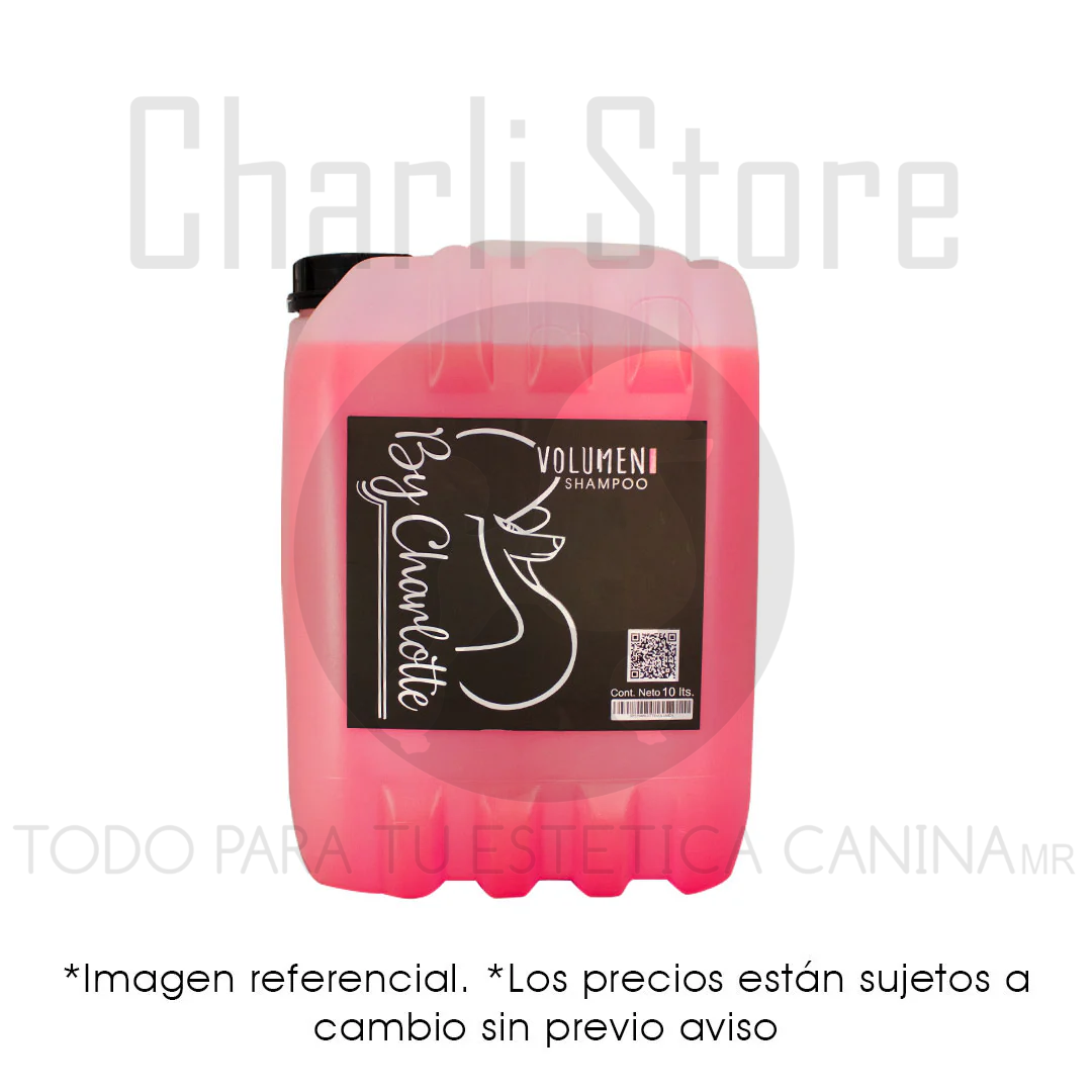 Shampoo By Charlotte Volumen 10 L para perros