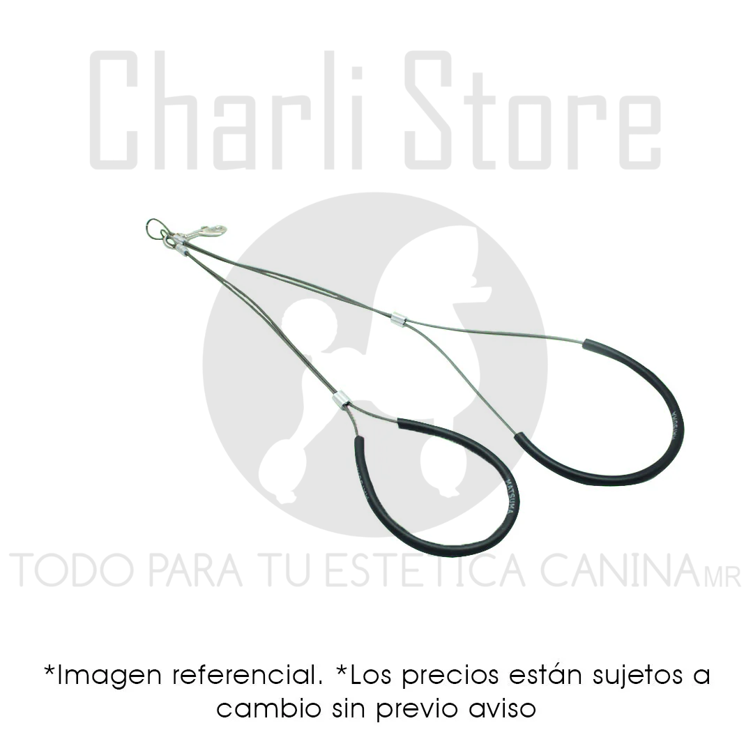 Sujetador doble con Alambre para mesa de estética canina