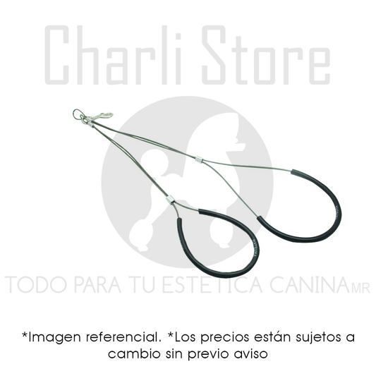 Sujetador doble con Alambre para mesa de estética canina