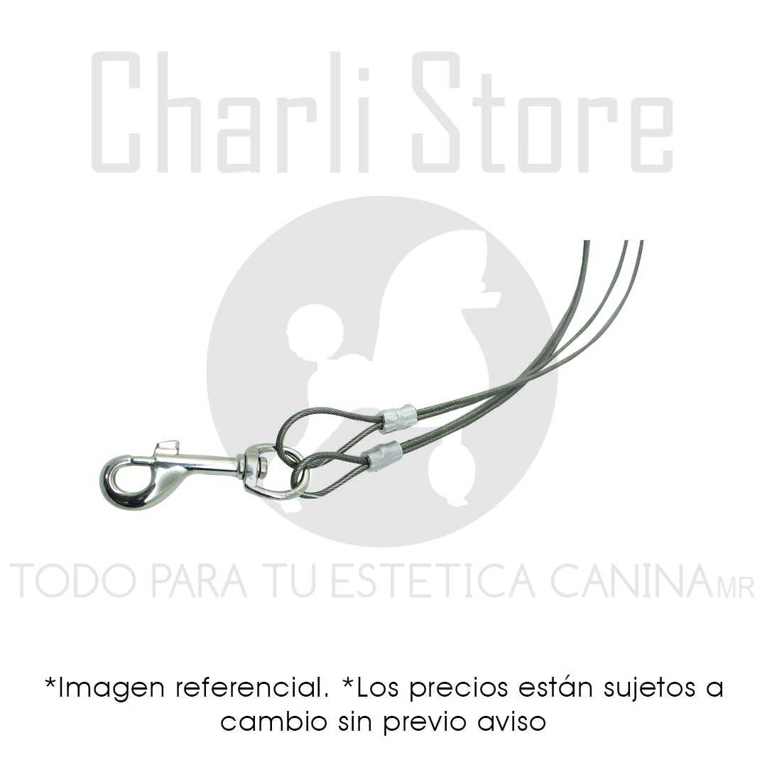 Sujetador doble con Alambre para mesa de estética canina