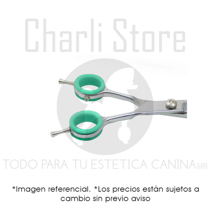 Anillos de colores para tijeras