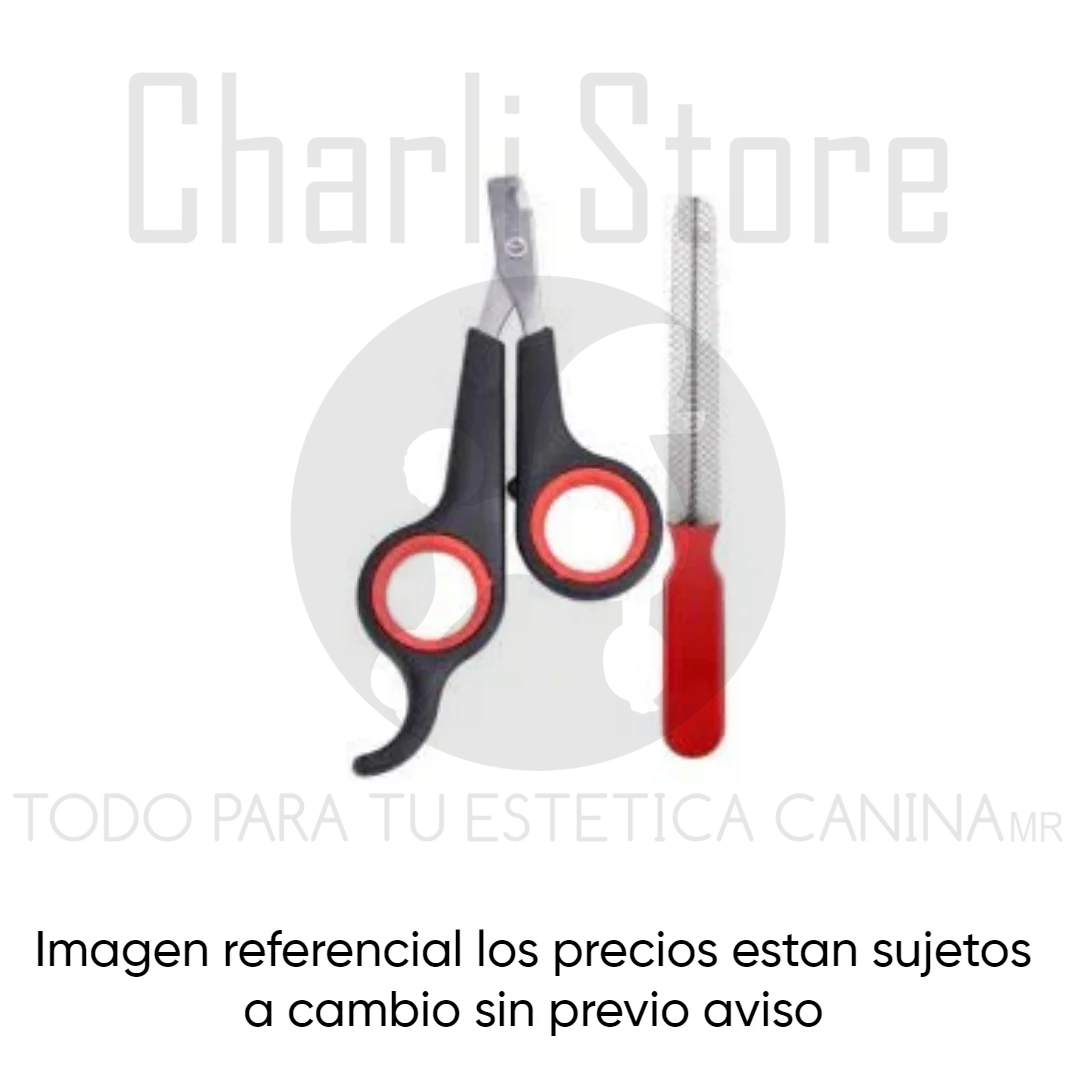Corta uñas tipo tijera con lima Chong Le er