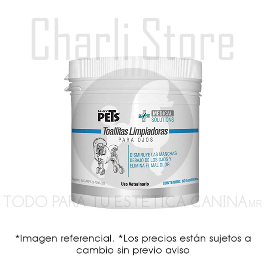 Fancy Pets Toallitas limpiadoras para ojos de perro y gato