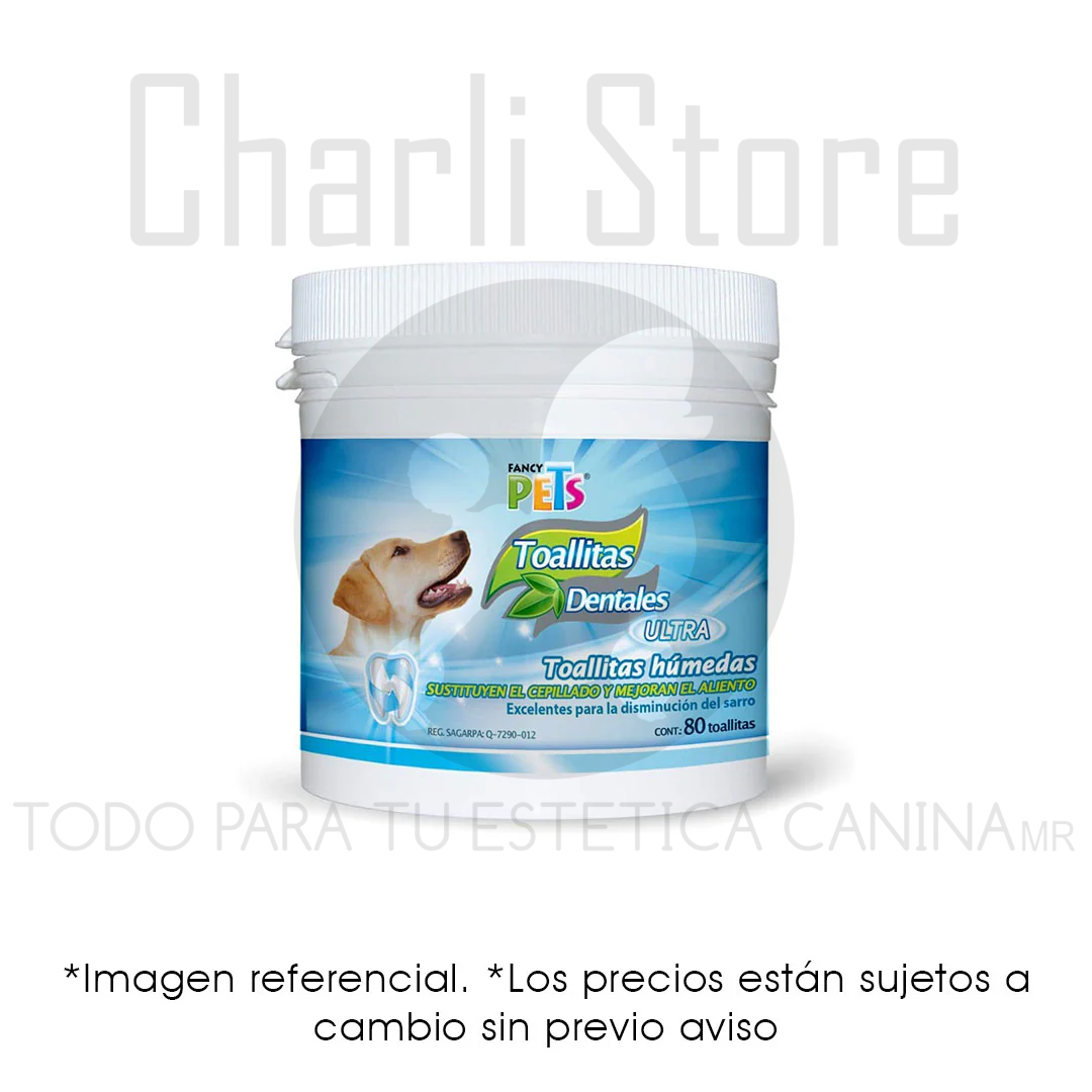 Fancy pets toallitas dentales