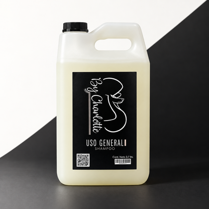 Shampoo Uso General  By Charlotte 3.79 L