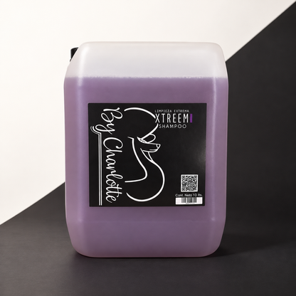 Shampoo Xtream limpieza profunda  By Charlotte 10 L