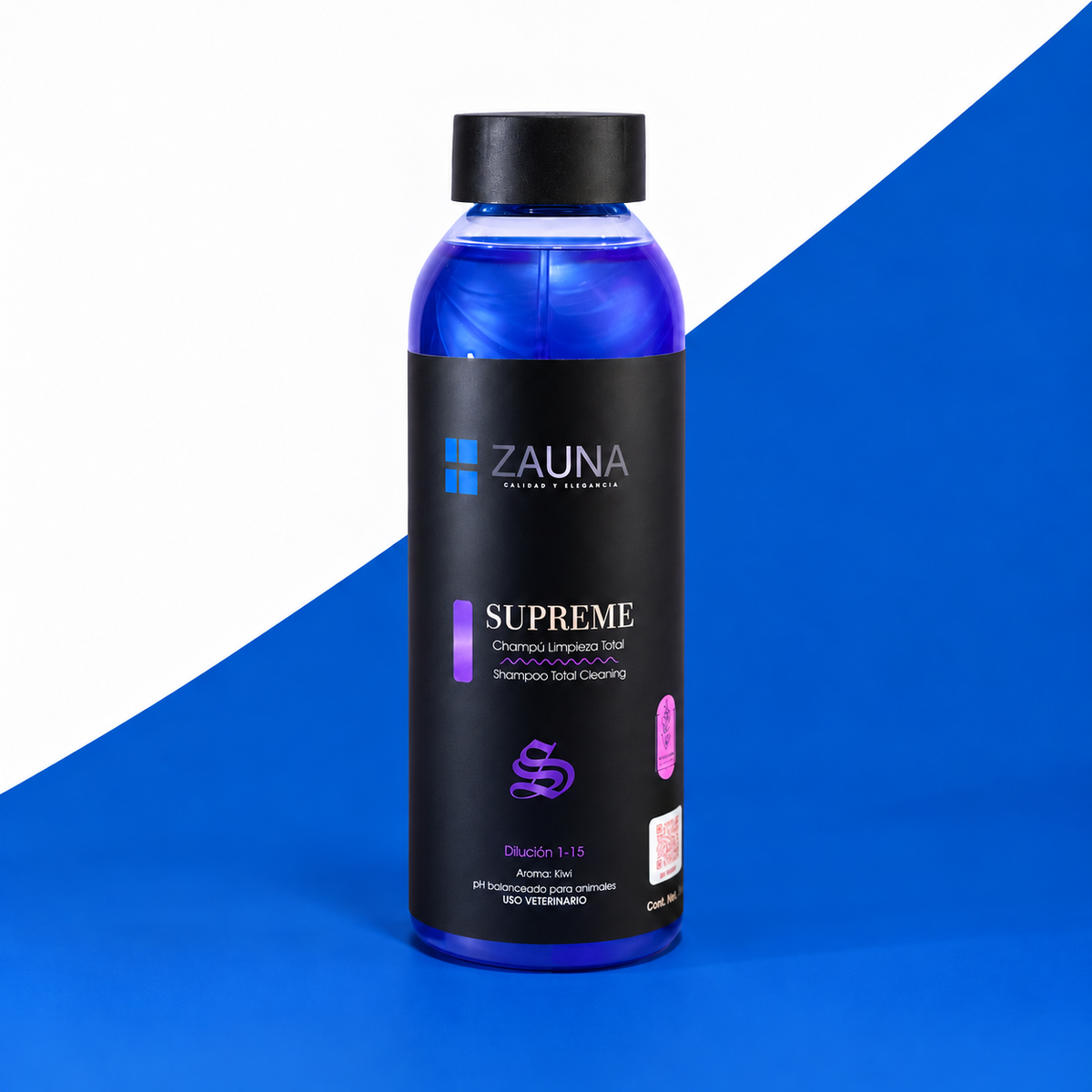 Zauna Shampoo  Supreme limpieza profunda 1 L