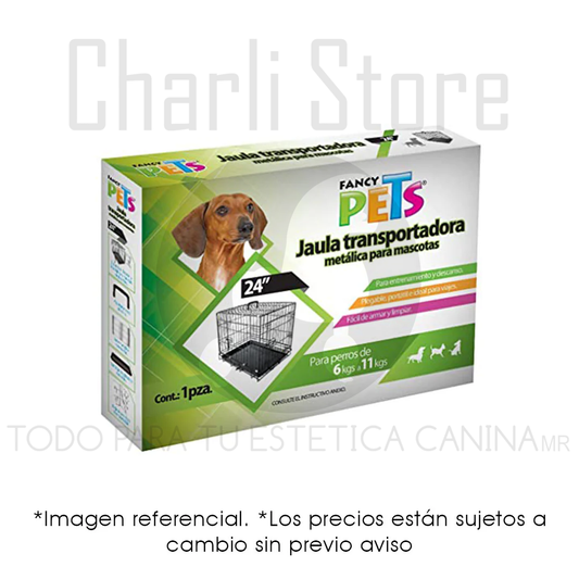 Jaula Metálica 24" (61 cm) Fancy Pets
