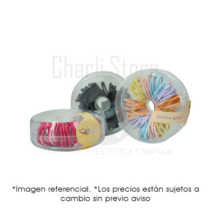 Ligas En Estuche Circular