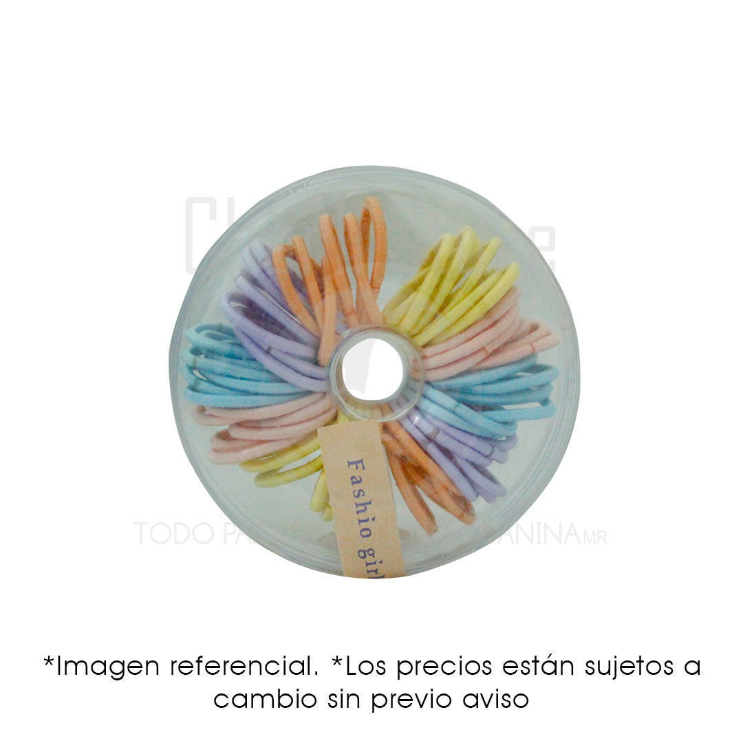 Ligas En Estuche Circular