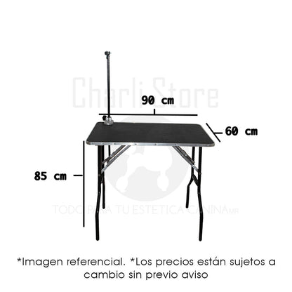 Mesa Estándar Fija para estetica canina