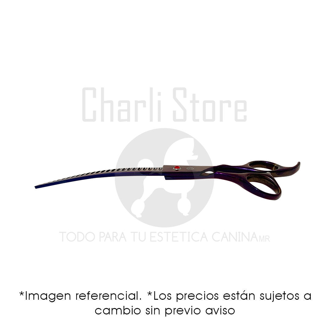 Tijeras Purple Dragon Curva Blander 8"