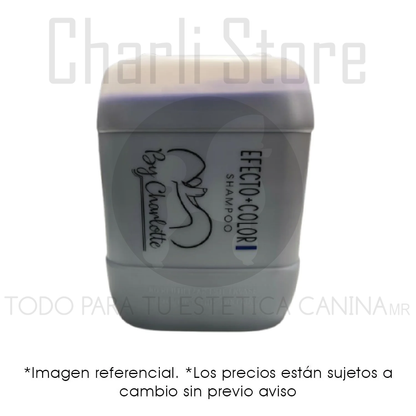 Shampoo efecto mas color By Charlotte 10 litros
