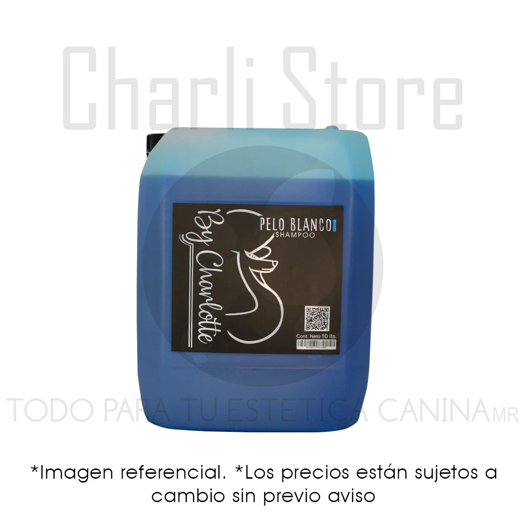Shampoo By Charlotte Pelo Blanco 10 L