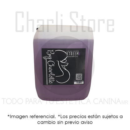 Shampoo Xtream limpieza profunda  By Charlotte 10 L
