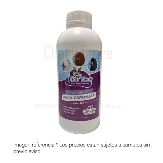 TouTou Shampoo Para Esponjar 1,150 ml