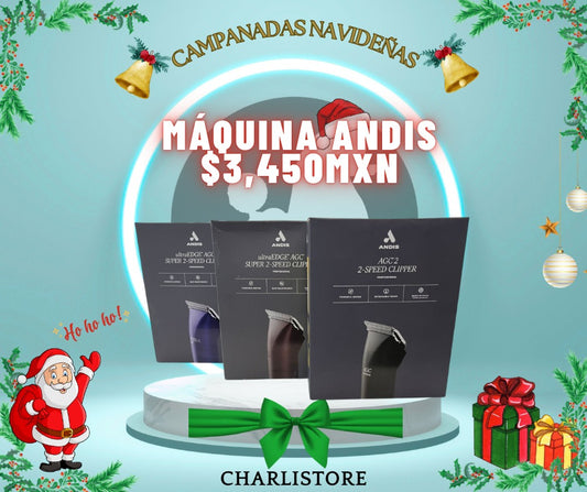 PROMOCION NAVIDEÑA "MAQUINA ANDIS"