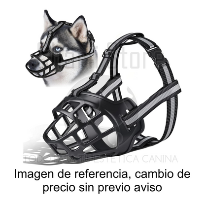 Bozal Abierto Transpirable para Perros – Especial Grooming y Baño 5 tallas