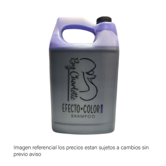 Shampoo By Charlotte Efecto + Color 3.7L