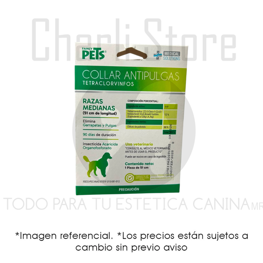 Collar antipulgas razas medianas FANCY PETS