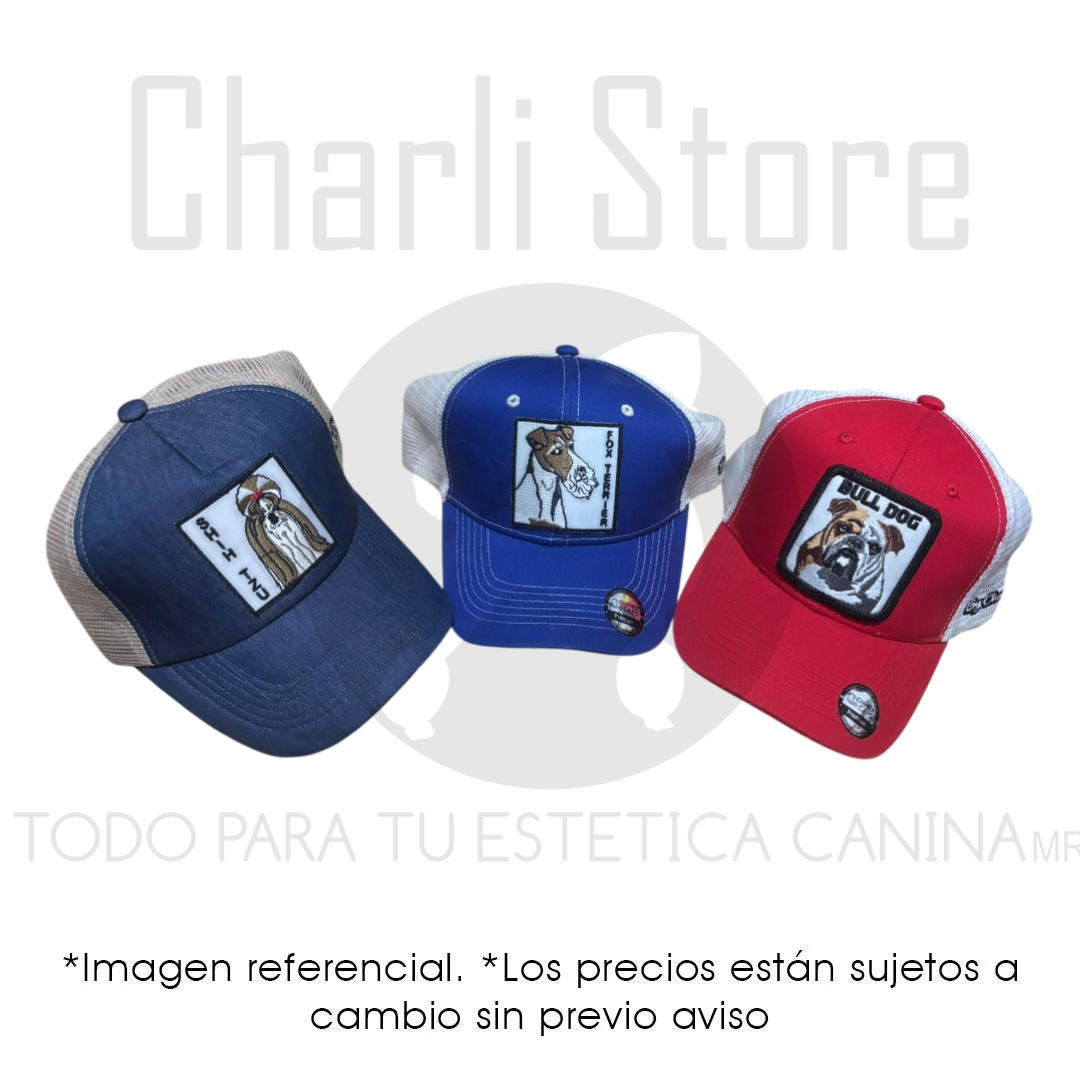 Gorra by charlotte diseño de perros